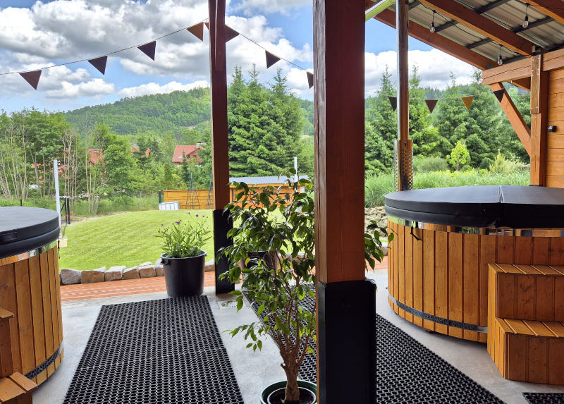 Strefa ogrodowego SPA