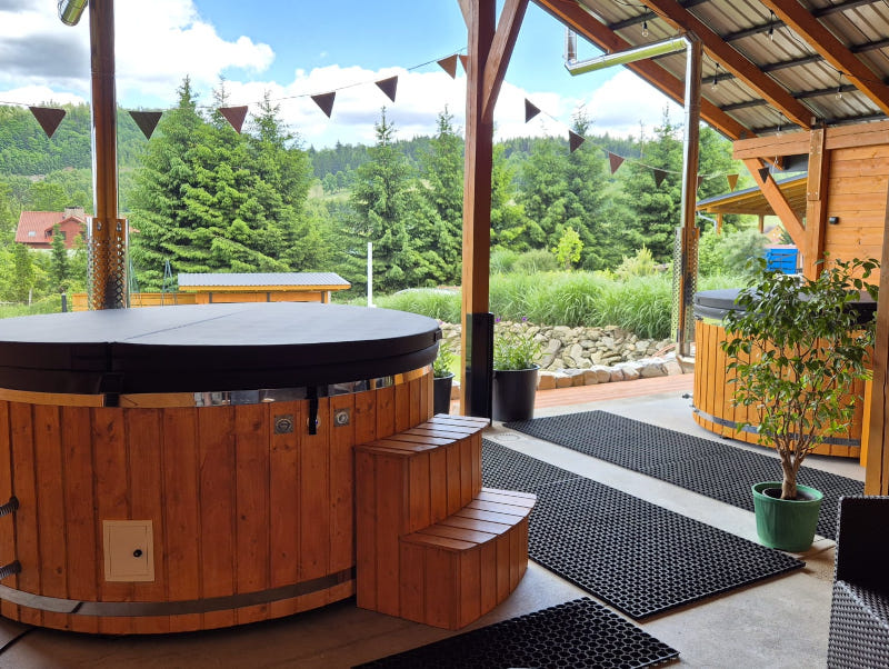 Strefa ogrodowego SPA