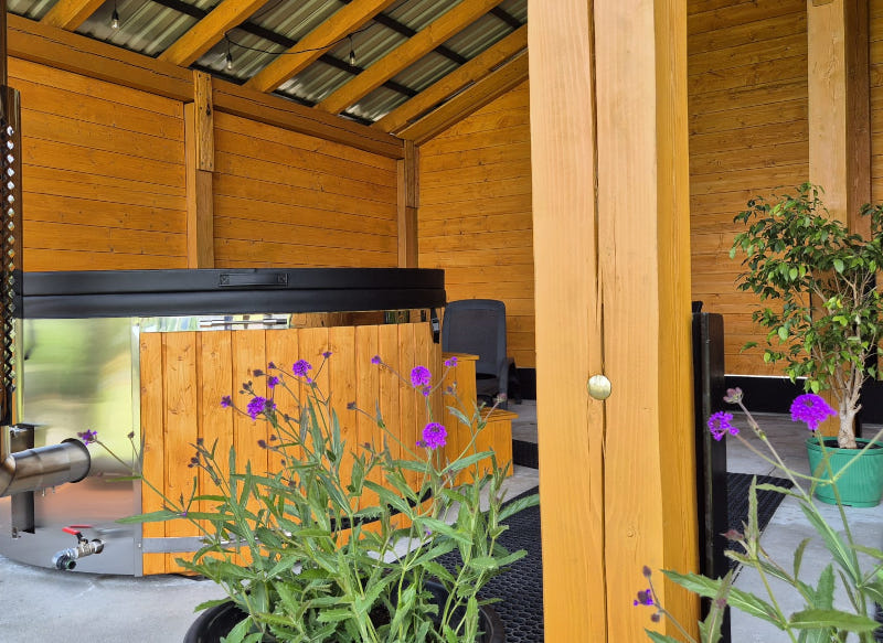 Strefa ogrodowego SPA