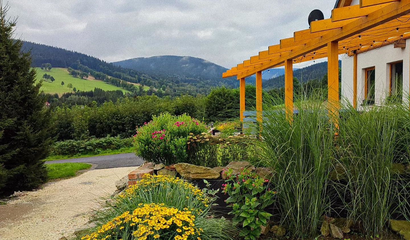 Widok na Sudety Wschodnie